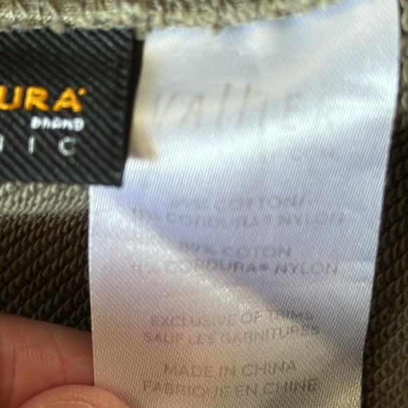 Vallier Olive Green Crewneck Sweatshirt Medium Men's - Picture 5 of 7